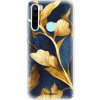 Odolné silikónové puzdro iSaprio - Gold Leaves - Xiaomi Redmi Note 8