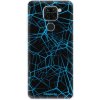 Odolné silikónové puzdro iSaprio - Abstract Outlines 12 - Xiaomi Redmi Note 9
