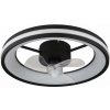 Globo Lighting Gatian stropný ventilátor 1x30 W čierna 03651