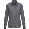 SST | Blouse Regular LSL, Popelínová dámska košeľa s dl. rukávom, sivá anthracite, 40