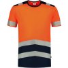 Tricorp T-SHIRT HIGH VIS BICOLOR T01 Fluorescenčné tričko HV oranžová XXXL