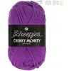 Priadza Chunky Monkey, fialová
