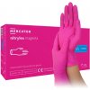 Mercator Medical Poškodené nitrilové rukavice Mercator nitrylex magenta 100 ks Veľkosť: XS