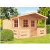 BPP Záhradná drevená chatka Martina B1 s terasou 40 mm