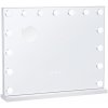 VEVOR Lusterko Do Makijażu Biały 580x120x482MM Lustro Powiększające 5X