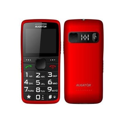 Mobilný telefón Aligator A675 Senior (A675RD) červený