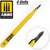 AMMO by MIG Jimenez Standard Blade Curved - 4 pcs / Štandardná zakrivená čepeľ - 4 ks