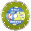 EXTOL CRAFT diamantový rezný kotúč segmentový - suché rezanie, 180x22,2mm, 108814