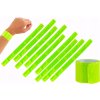 Sada reflexných pások na ruku VÝSTRAŽNÁ reflexná páska 40 cm žltá x10