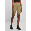 Women's Khaki Shorts High Waist Tech Mesh Cycle kaki S Urban Classics 4065812110367