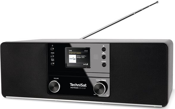 TechniSat Digitradio 370 CD BT čierne