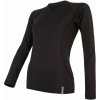 Dámske tričko dl.rukáv SENSOR COOLMAX TECH čierna S