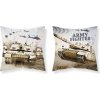 DETEXPOL Obliečka na vankúšik Tank - micro Polyester - 40/40 cm
