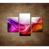 Farebná vlna - 3dielny 90x60cm