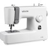 VEVOR Počítačový šijací stroj VEVOR pre začiatočníkov s 18 stehovými aplikáciami, pedálom a LED svetlom, robustný kovový rám, digitálny šijací stroj s výkonným motorom na šitie a opravu bielych