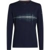 Tričko dlhý rukáv ICEBREAKER M MER 200 OASIS LS CREWE SNOW WAVE Man veľkosť M