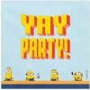 Party Papierové servítky Minions Yay Party 20 ks