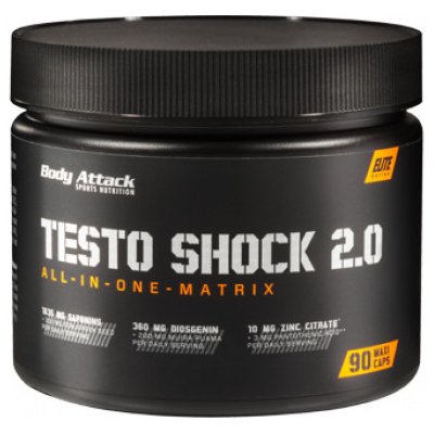 Body Attack Testo Shock 2.0, 90 kapsúl