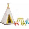 Stan prírodný Indoor&Outdoor Teepee Evolutive Smoby nastaviteľný s posedením od 24 mes