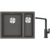 Súprava granitový drez Franke Maris 125.0687.266, kuchynská batéria Franke Mythos 115.0550.441