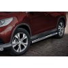 Steeler Nerezové bočné rámy s plastovými stupňami HONDA CR-V od 2012
