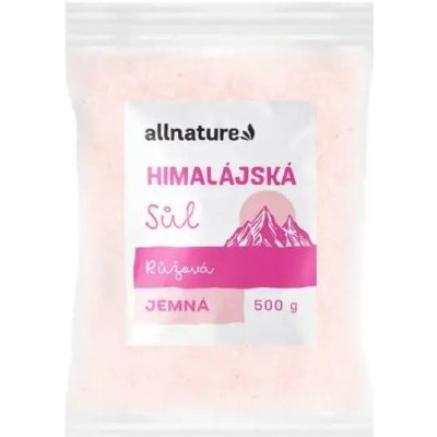 Allnature Himalájska soľ ružová jemná 500 g