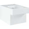 Wc závesné GROHE Cube Ceramic alpská biela zadný odpad 3924500H