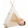lovel Detský teepee stan Milky land + podložka, dekoračné vankúšiky fox
