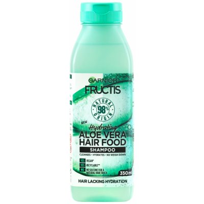 Hydratačný šampón pre normálne a suché vlasy Garnier Fructis Aloe Vera Hair Food - 350 ml