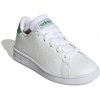 ADIDAS-Advantage Court Jr cloud white/green/core black Biela 36 2024