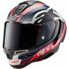 prilba SUPERTECH R10 TEAM ALPINESTARS matný karbón/fluo červená/modrá/biela 2025 Veľkosť: L (obvod 59 - 60 cm), Veľkost: L (obvod 59 - 60 cm)