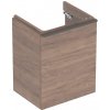 GEBERIT Skrinka Smyle Square pod malé umývadlo,orech/láva, 500.363.JR.1