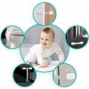 Ricokids Bezpečnostní zařízení pro otevírání skříněk 798100 6 ks bílá