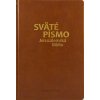Sväté písmo - Jeruzalemská Biblia - hnedá so zlatorezom (veľká)