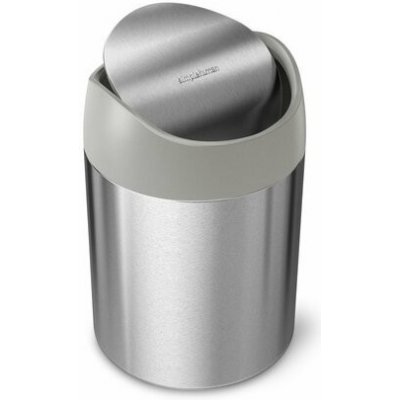 Simplehuman Odpadový kôš na stôl MINI 1,5 l, nerez