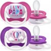Avent Philips Ultra air text dievča 2 ks V001039