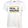 Fan-shop Tričko REAL MADRID No115 Text bílé velikost: M