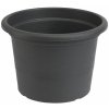 PLASTKON Kvetináč Campanula 28 cm antracit