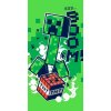 JERRY FABRICS Osuška Minecraft Boom Bavlna Froté, 70/140 cm