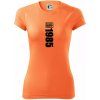 Limited edition 1985 pruh - Dámske Fantasy športové (dresovina) - 2XL ( Neon mandarine )