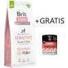 BRIT CARE Sustainable Sensitive Insect & Fish 12kg + Mr.BIG kúsky v omáčke s lososom 400g pre psov GRATIS!!!