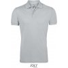 SOL´S PRIME / Pánska polokošeľa z ťažkej bavlny - pure grey L