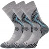 VOXX Ponožky Limit III grey 3 páry 35-38 116544