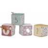 LITTLE DUTCH Kocky textilné 4 ks Fairy garden 9016LD
