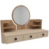 Kozmetický stolík Polina Beige