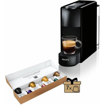 Kávovar na kapsule NESPRESSO KRUPS Essenza Mini Piano Black XN1108 (XN1108)