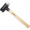 Palička Safety 490 mm Wiha typ 832-39, hickory rukoväť (hlava čierna/biela: stredne mäkká/veľmi tvrdá) (WIHA26582)