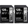 Lexar SDXC 128GB 1667x Professional Class 10 UHS-II U3 (V60) - Dual Pack LSD1667128G-B2NNG