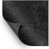 VágnerPool bazénová fólia AVfol Relief - 3D Black Marmor Tiles, 1,65 m šírka, 1,6 mm, metráž