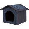 Stanislaw Jurga PillowPrim búda pre psov jaskyňa pre psov domček pre mačky jaskyňa pre domácich miláčikov XL - 60x55 cm námornícka modrá